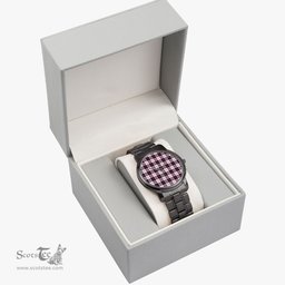 Scottish MacPherson Hunting Modern Watch Tartan Folding Clasp Classic Plaid Watch Scottish Plaid Tartan Plaid - ScotsTee - scotstee.com