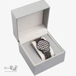Scottish MacPherson Dress Modern Watch Tartan Folding Clasp Classic Plaid Watch Scottish Plaid Tartan Plaid - ScotsTee - scotstee.com
