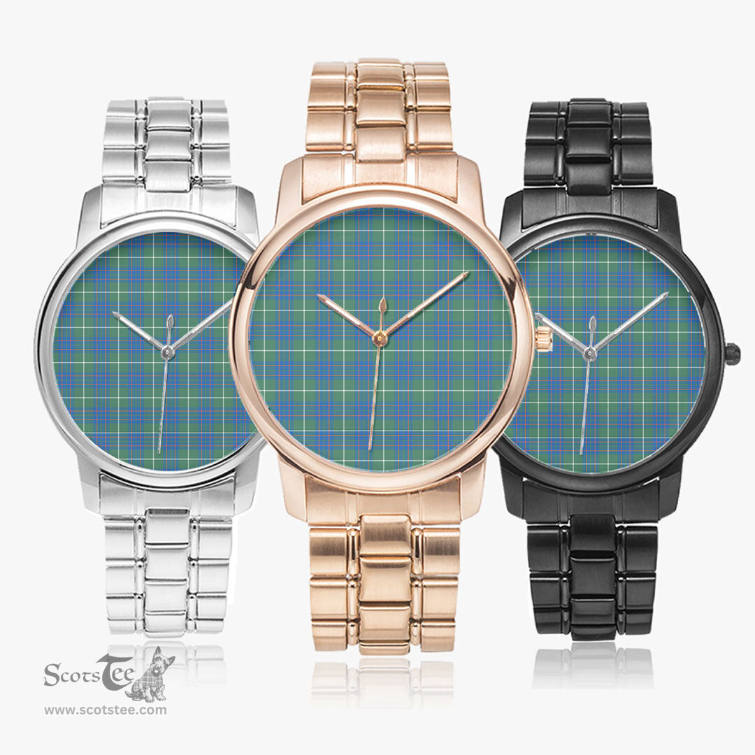 Scottish MacIntyre Hunting Ancient Watch Tartan Folding Clasp Classic Plaid Watch Scottish Plaid Tartan Plaid - ScotsTee - scotstee.com