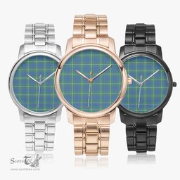 Scottish MacIntyre Hunting Ancient Watch Tartan Folding Clasp Classic Plaid Watch Scottish Plaid Tartan Plaid - ScotsTee - scotstee.com