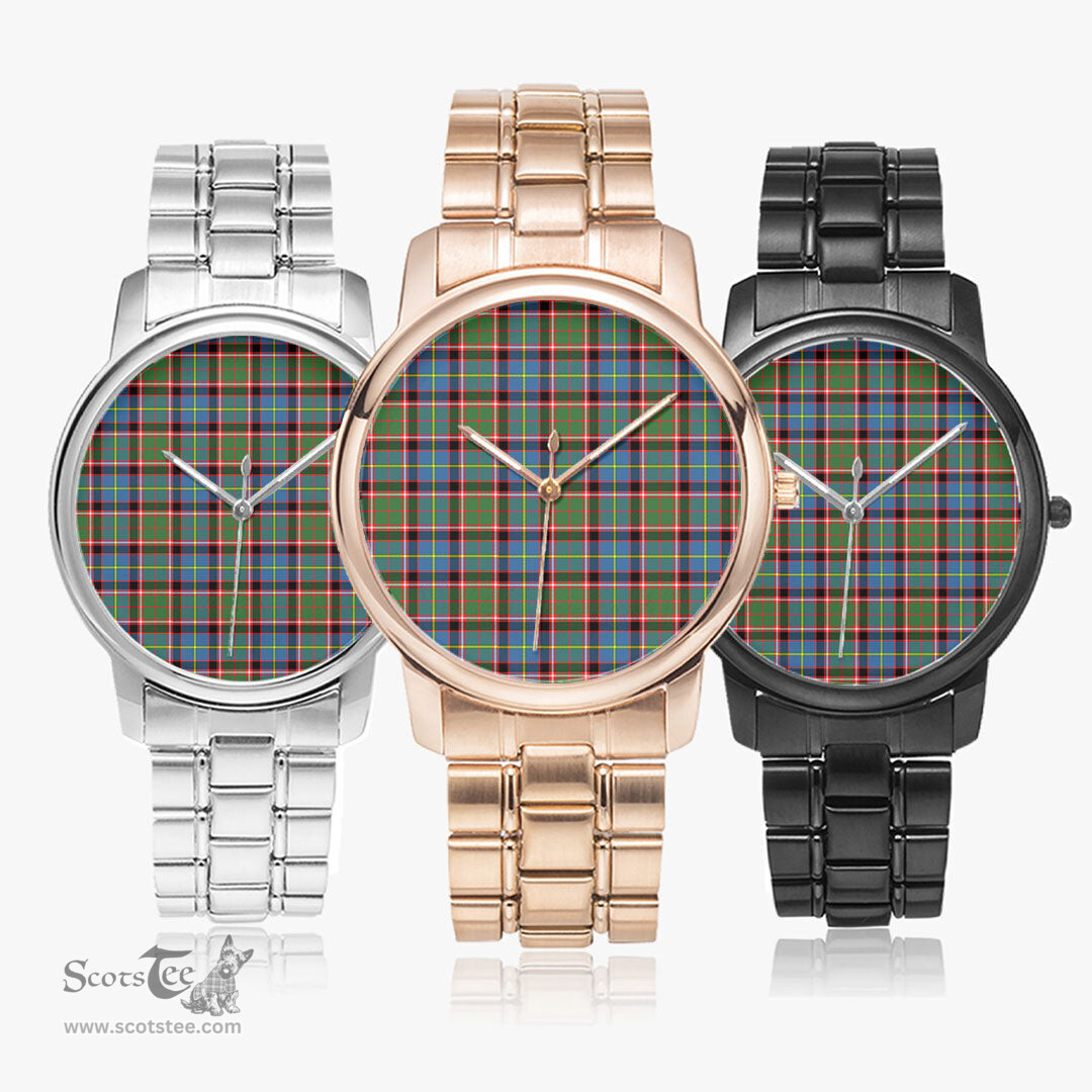 Scottish Stirling & Bannockburn District Watch Tartan Folding Clasp Classic Plaid Watch Scottish Plaid Tartan Plaid - ScotsTee - scotstee.com