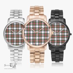 Scottish Stewart Dress Modern Watch Tartan Folding Clasp Classic Plaid Watch Scottish Plaid Tartan Plaid - ScotsTee - scotstee.com