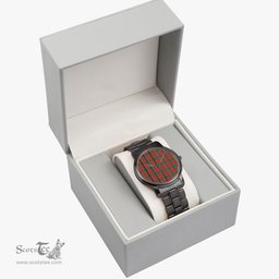 Scottish MacLean of Duart Ancient Watch Tartan Folding Clasp Classic Plaid Watch Scottish Plaid Tartan Plaid - ScotsTee - scotstee.com