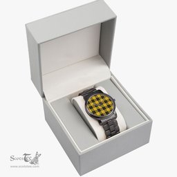 Scottish MacLeod of Lewis Ancient Watch Tartan Folding Clasp Classic Plaid Watch Scottish Plaid Tartan Plaid - ScotsTee - scotstee.com
