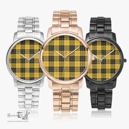 Scottish MacLeod of Lewis Ancient Watch Tartan Folding Clasp Classic Plaid Watch Scottish Plaid Tartan Plaid - ScotsTee - scotstee.com