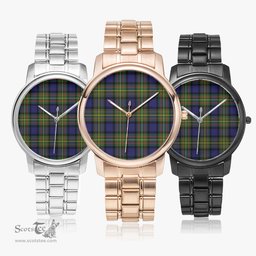Scottish MacLaren Modern Watch Tartan Folding Clasp Classic Plaid Watch Scottish Plaid Tartan Plaid - ScotsTee - scotstee.com
