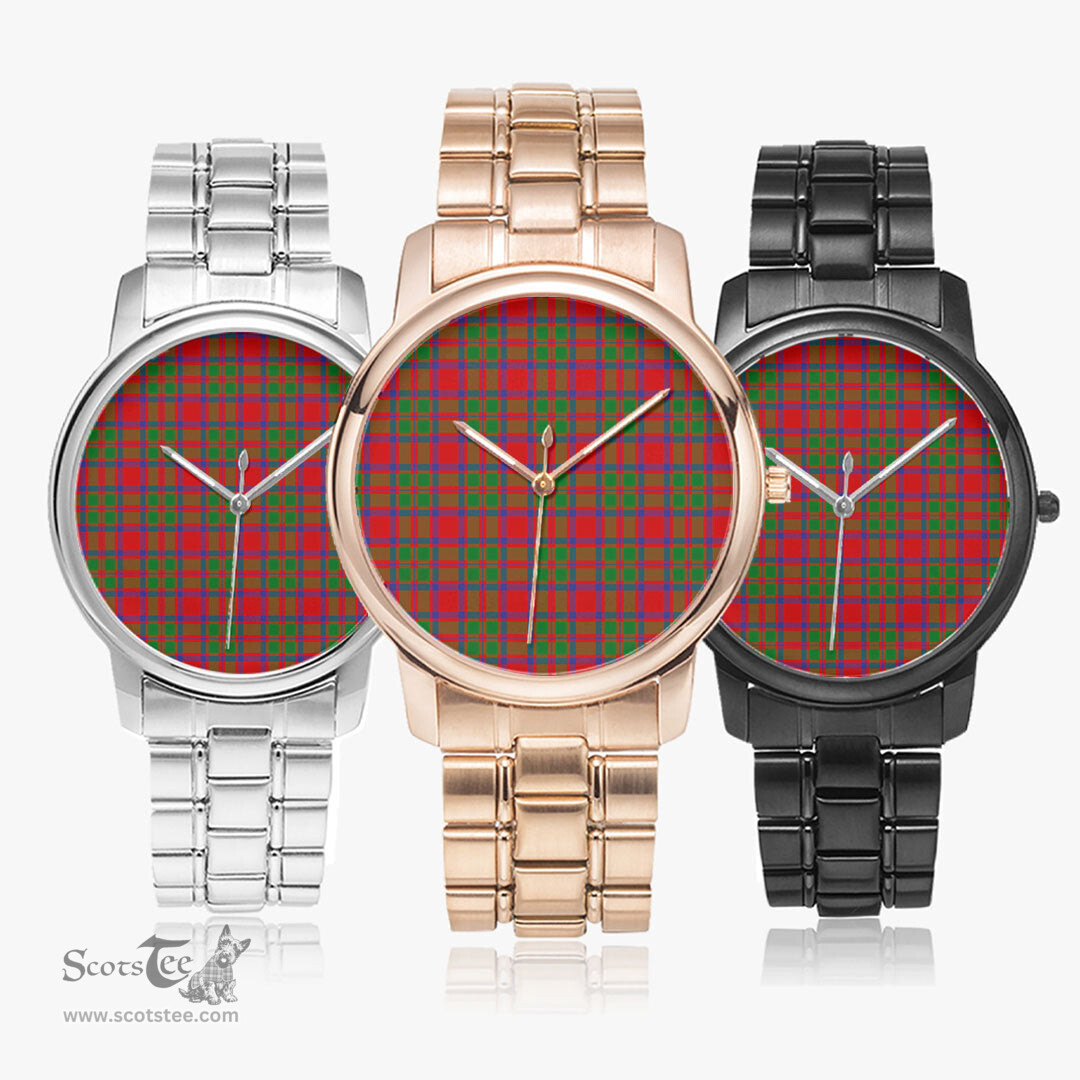 Scottish MacKintosh Modern Watch Tartan Folding Clasp Classic Plaid Watch Scottish Plaid Tartan Plaid - ScotsTee - scotstee.com