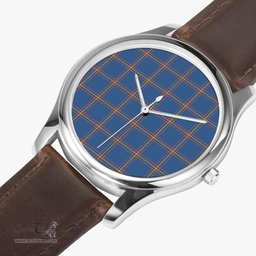 Scottish MacLaine of Loch Buie Hunting Ancient Watch Tartan Leather Strap Classic Plaid Watch Scottish Plaid Tartan Plaid - ScotsTee - scotstee.com