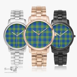 Scottish Barclay Hunting Ancient Watch Tartan Folding Clasp Classic Plaid Watch Scottish Plaid Tartan Plaid - ScotsTee - scotstee.com