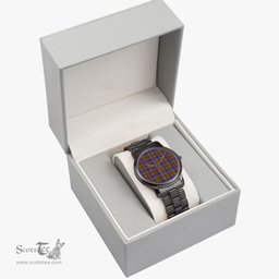 Scottish Balfour Modern Watch Tartan Folding Clasp Classic Plaid Watch Scottish Plaid Tartan Plaid - ScotsTee - scotstee.com