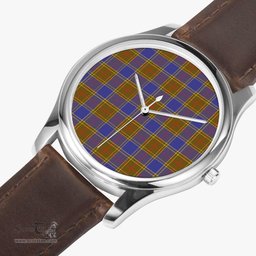 Scottish Balfour Modern Watch Tartan Leather Strap Classic Plaid Watch Scottish Plaid Tartan Plaid - ScotsTee - scotstee.com
