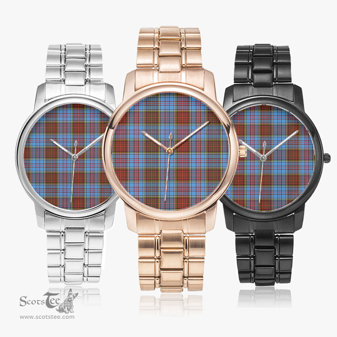 Scottish Anderson Modern Watch Tartan Folding Clasp Classic Plaid Watch Scottish Plaid Tartan Plaid - ScotsTee - scotstee.com