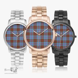 Scottish Anderson Modern Watch Tartan Folding Clasp Classic Plaid Watch Scottish Plaid Tartan Plaid - ScotsTee - scotstee.com