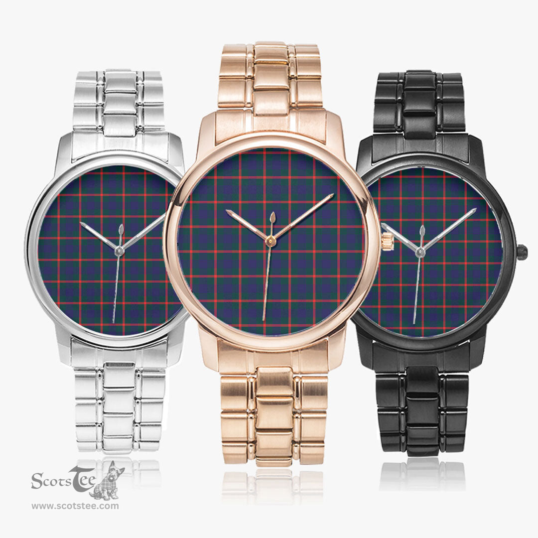Scottish Agnew Modern Watch Tartan Folding Clasp Classic Plaid Watch Scottish Plaid Tartan Plaid - ScotsTee - scotstee.com