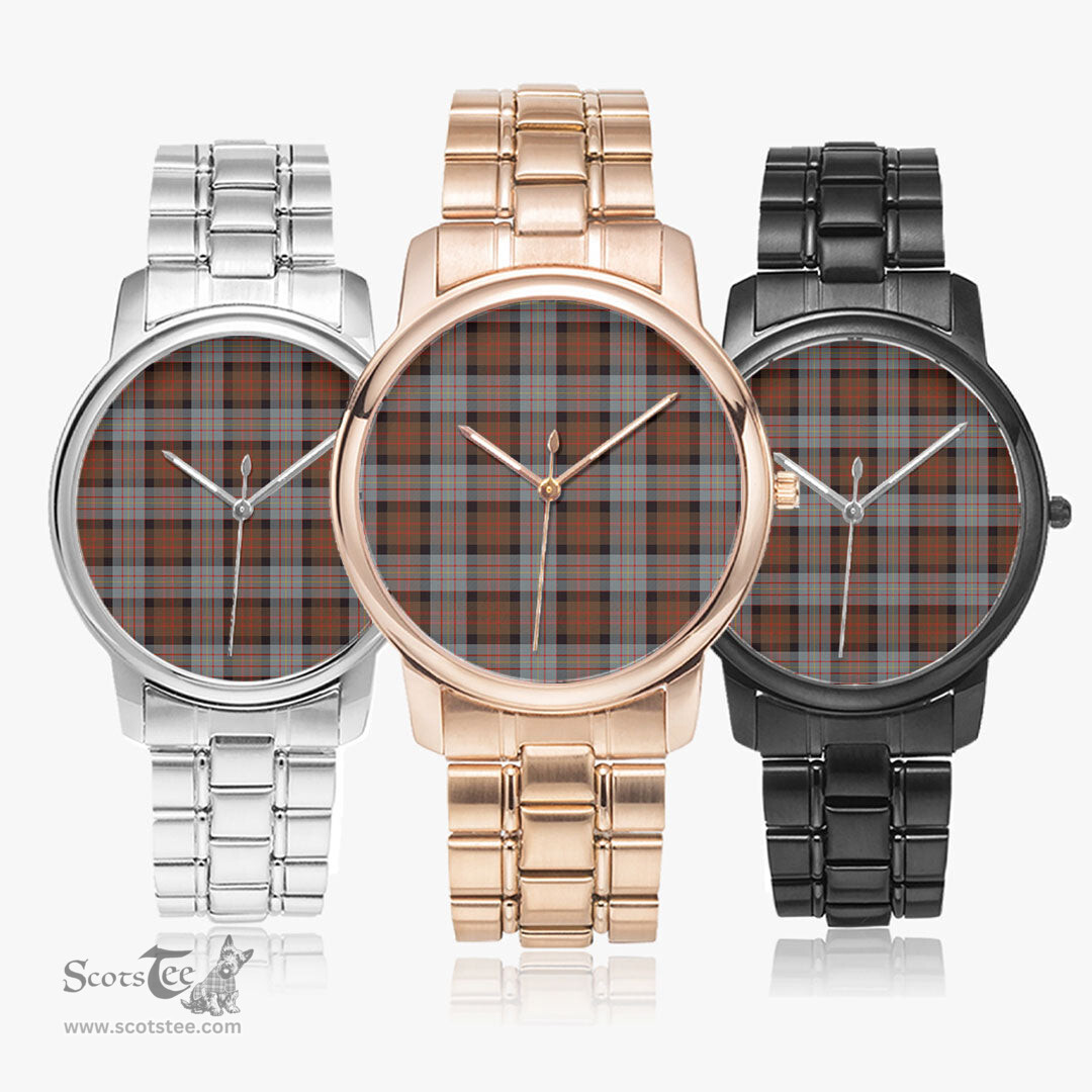 Scottish Cameron of Erracht Weathered Watch Tartan Folding Clasp Classic Plaid Watch Scottish Plaid Tartan Plaid - ScotsTee - scotstee.com