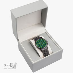 Scottish Campbell of Breadalbane Ancient Watch Tartan Folding Clasp Classic Plaid Watch Scottish Plaid Tartan Plaid - ScotsTee - scotstee.com