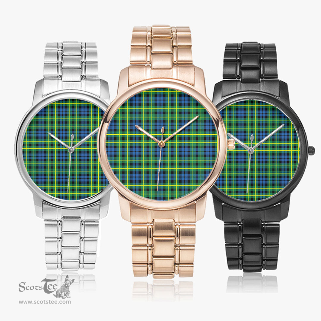 Scottish Campbell of Breadalbane Ancient Watch Tartan Folding Clasp Classic Plaid Watch Scottish Plaid Tartan Plaid - ScotsTee - scotstee.com