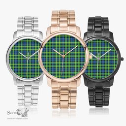 Scottish Campbell of Breadalbane Ancient Watch Tartan Folding Clasp Classic Plaid Watch Scottish Plaid Tartan Plaid - ScotsTee - scotstee.com