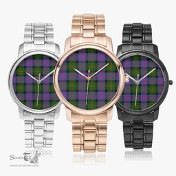 Scottish Blair Modern Watch Tartan Folding Clasp Classic Plaid Watch Scottish Plaid Tartan Plaid - ScotsTee - scotstee.com