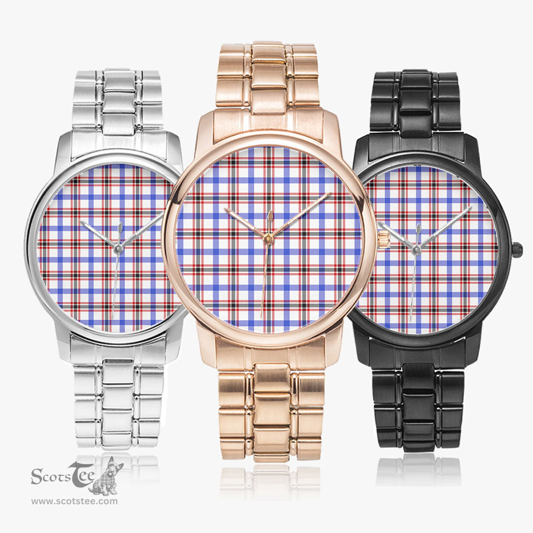 Scottish Boswell Modern Watch Tartan Folding Clasp Classic Plaid Watch Scottish Plaid Tartan Plaid - ScotsTee - scotstee.com