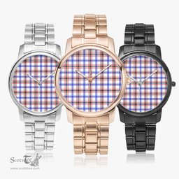 Scottish Boswell Modern Watch Tartan Folding Clasp Classic Plaid Watch Scottish Plaid Tartan Plaid - ScotsTee - scotstee.com