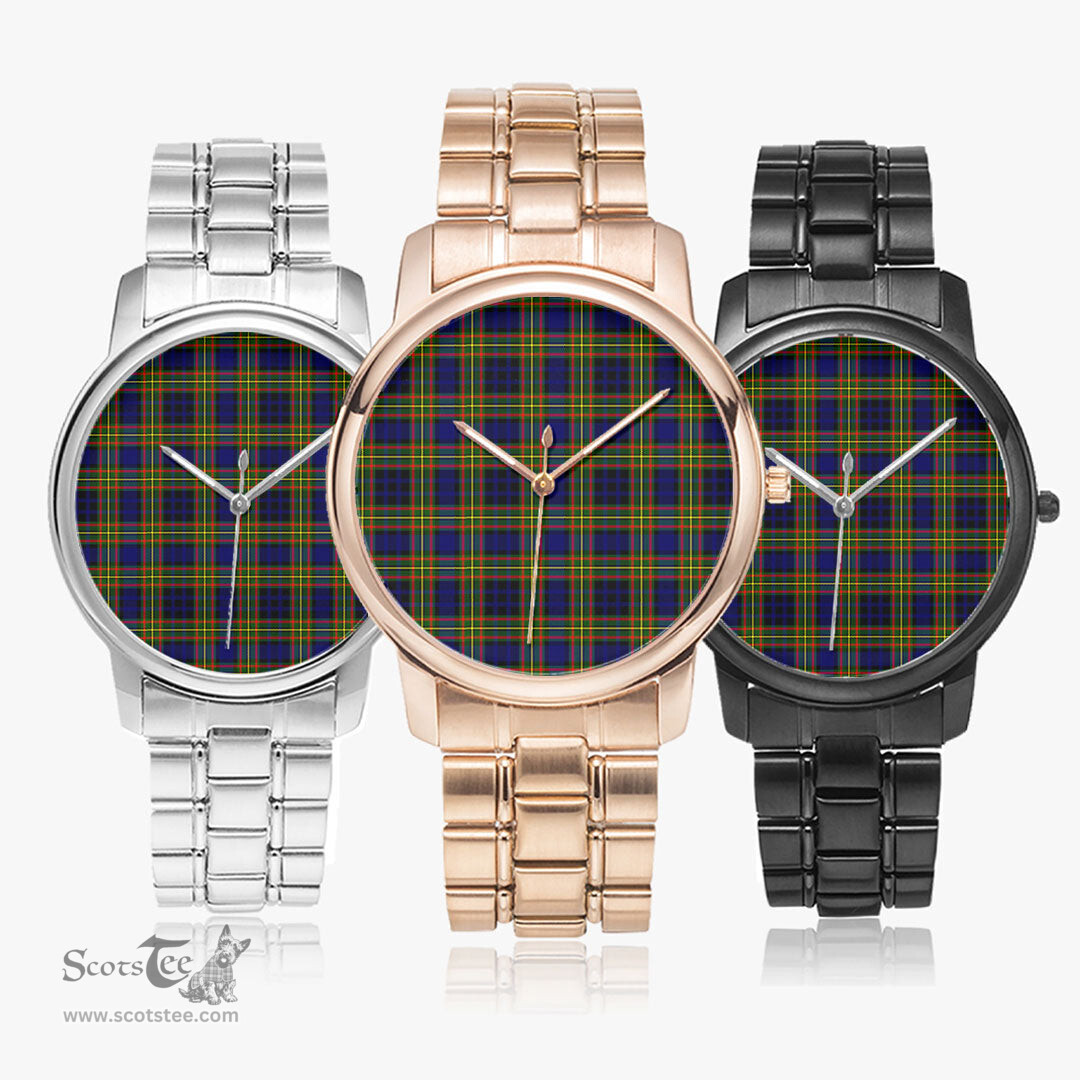 Scottish Clelland Modern Watch Tartan Folding Clasp Classic Plaid Watch Scottish Plaid Tartan Plaid - ScotsTee - scotstee.com