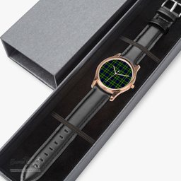 Scottish Campbell of Breadalbane Modern Watch Tartan Leather Strap Classic Plaid Watch Scottish Plaid Tartan Plaid - ScotsTee - scotstee.com