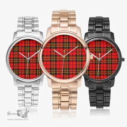 Scottish Brodie Modern Watch Tartan Folding Clasp Classic Plaid Watch Scottish Plaid Tartan Plaid - ScotsTee - scotstee.com