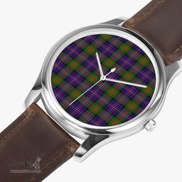 Scottish Cameron of Erracht Modern Watch Tartan Leather Strap Classic Plaid Watch Scottish Plaid Tartan Plaid - ScotsTee - scotstee.com