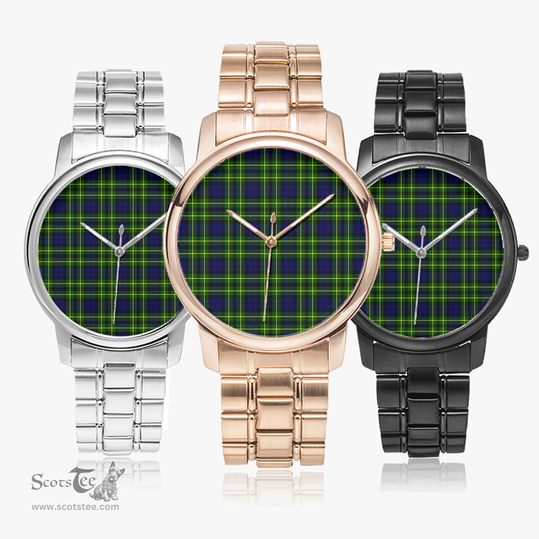 Scottish Campbell of Breadalbane Modern Watch Tartan Folding Clasp Classic Plaid Watch Scottish Plaid Tartan Plaid - ScotsTee - scotstee.com