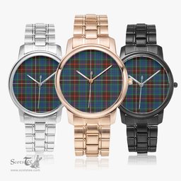 Scottish Fraser Hunting Ancient Watch Tartan Folding Clasp Classic Plaid Watch Scottish Plaid Tartan Plaid - ScotsTee - scotstee.com