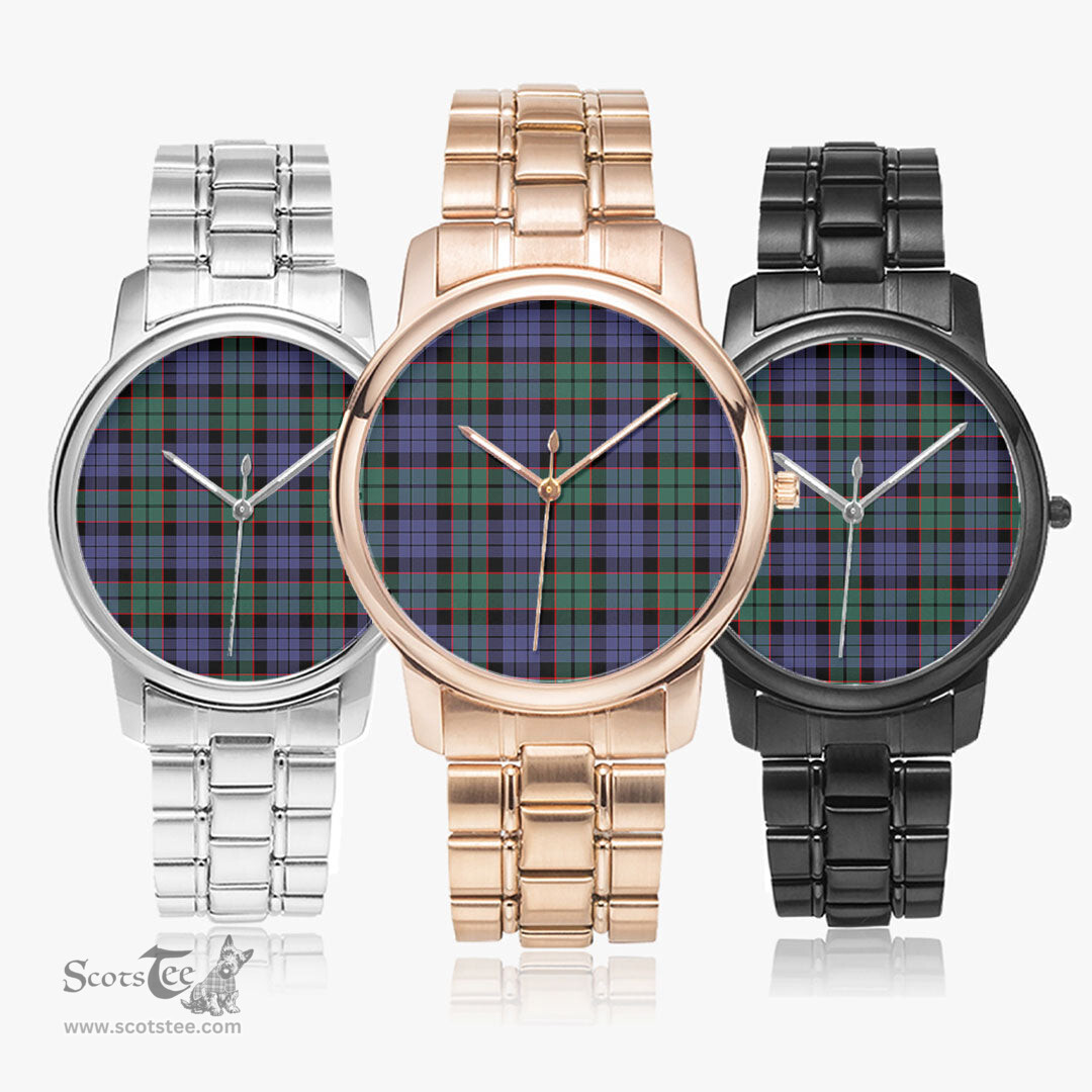 Scottish Fletcher Modern Watch Tartan Folding Clasp Classic Plaid Watch Scottish Plaid Tartan Plaid - ScotsTee - scotstee.com