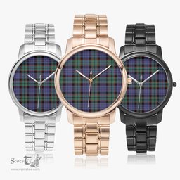 Scottish Fletcher Modern Watch Tartan Folding Clasp Classic Plaid Watch Scottish Plaid Tartan Plaid - ScotsTee - scotstee.com