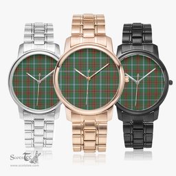 Scottish Gayre Watch Tartan Folding Clasp Classic Plaid Watch Scottish Plaid Tartan Plaid - ScotsTee - scotstee.com