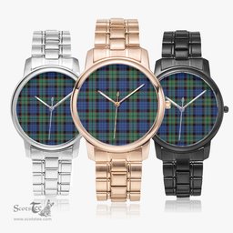 Scottish Fletcher Ancient Watch Tartan Folding Clasp Classic Plaid Watch Scottish Plaid Tartan Plaid - ScotsTee - scotstee.com