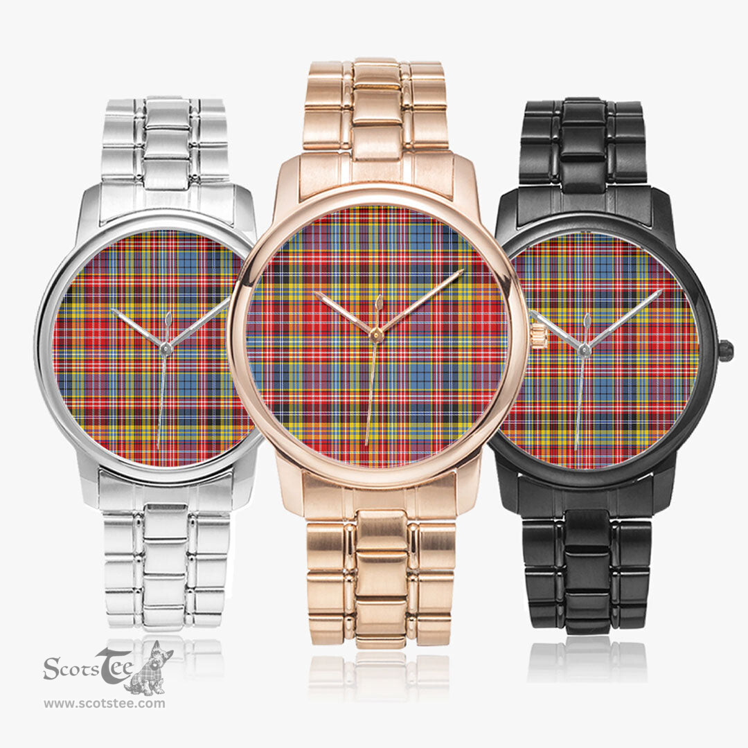 Scottish Drummond of Strathallan Watch Tartan Folding Clasp Classic Plaid Watch Scottish Plaid Tartan Plaid - ScotsTee - scotstee.com