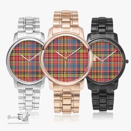 Scottish Drummond of Strathallan Watch Tartan Folding Clasp Classic Plaid Watch Scottish Plaid Tartan Plaid - ScotsTee - scotstee.com