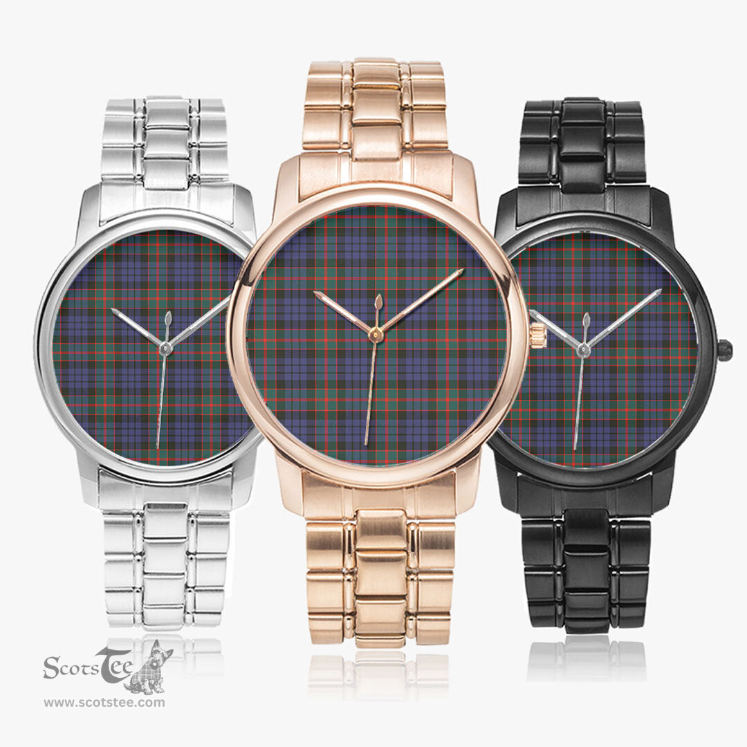 Scottish Fletcher of Dunans Watch Tartan Folding Clasp Classic Plaid Watch Scottish Plaid Tartan Plaid - ScotsTee - scotstee.com