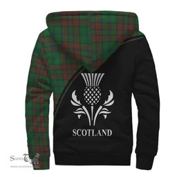 Scottish Matheson Hunting Highland Tartan Sherpa Hoodie with Family Crest Curve Style Tartan Fleece Hoodie Scottish Plaid Tartan Plaid - ScotsTee - scotstee.com