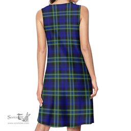 Scottish Arbuthnot Modern Tartan Womens Casual Dresses - Tartan Dress Womens Scottish Plaid Tartan Plaid - ScotsTee - scotstee.com
