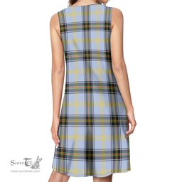 Scottish Bell Tartan Womens Casual Dresses - Tartan Dress Womens Scottish Plaid Tartan Plaid - ScotsTee - scotstee.com