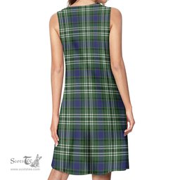 Scottish Blyth Tartan Womens Casual Dresses - Tartan Dress Womens Scottish Plaid Tartan Plaid - ScotsTee - scotstee.com