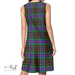 Scottish Brodie Hunting Modern Tartan Womens Casual Dresses - Tartan Dress Womens Scottish Plaid Tartan Plaid - ScotsTee - scotstee.com