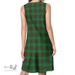 Scottish Beveridge Tartan Womens Casual Dresses - Tartan Dress Womens Scottish Plaid Tartan Plaid - ScotsTee - scotstee.com