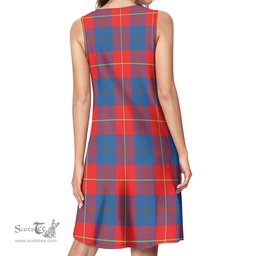 Scottish Blane Tartan Womens Casual Dresses - Tartan Dress Womens Scottish Plaid Tartan Plaid - ScotsTee - scotstee.com