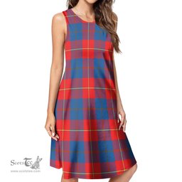 Scottish Blane Tartan Womens Casual Dresses - Tartan Dress Womens Scottish Plaid Tartan Plaid - ScotsTee - scotstee.com