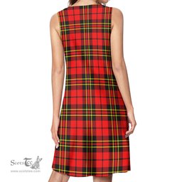 Scottish Brodie Modern Tartan Womens Casual Dresses - Tartan Dress Womens Scottish Plaid Tartan Plaid - ScotsTee - scotstee.com