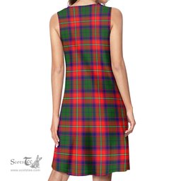 Scottish Belshes Tartan Womens Casual Dresses - Tartan Dress Womens Scottish Plaid Tartan Plaid - ScotsTee - scotstee.com
