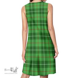 Scottish Boyle Tartan Womens Casual Dresses - Tartan Dress Womens Scottish Plaid Tartan Plaid - ScotsTee - scotstee.com