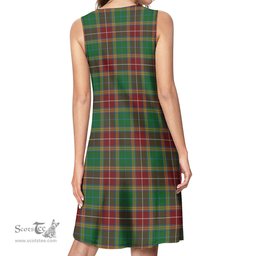 Scottish Baxter Tartan Womens Casual Dresses - Tartan Dress Womens Scottish Plaid Tartan Plaid - ScotsTee - scotstee.com